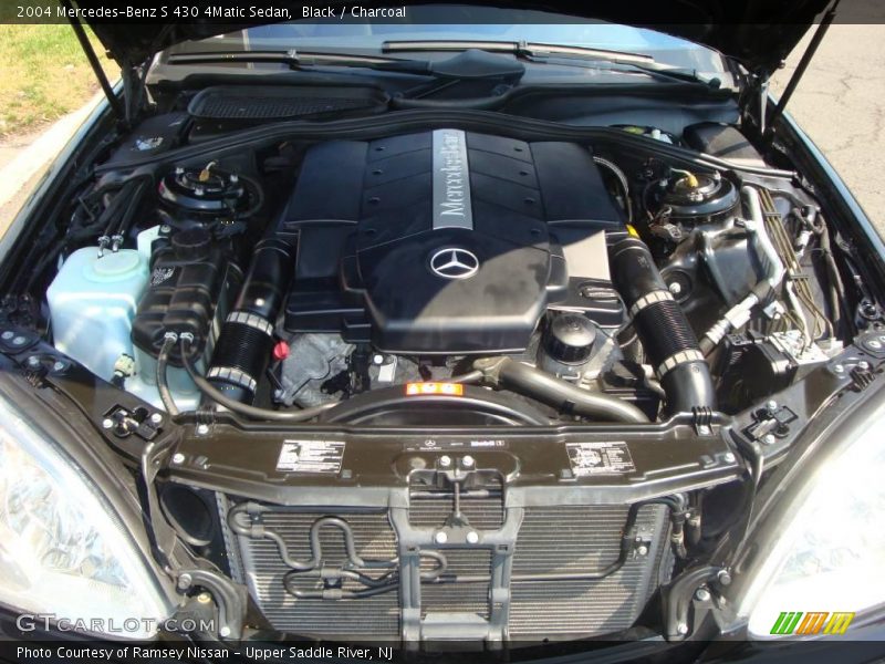 Black / Charcoal 2004 Mercedes-Benz S 430 4Matic Sedan