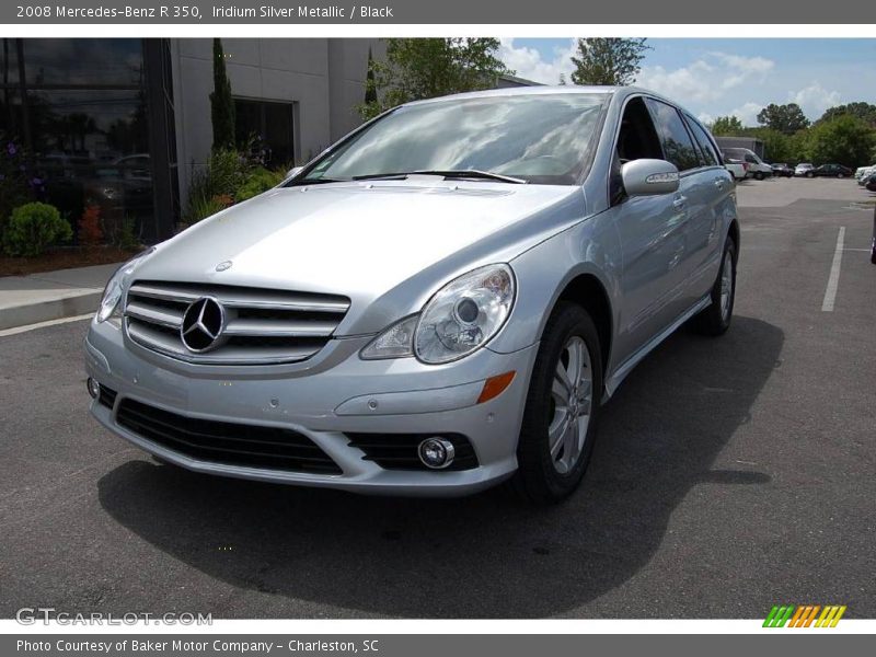 Iridium Silver Metallic / Black 2008 Mercedes-Benz R 350