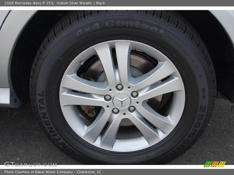 Iridium Silver Metallic / Black 2008 Mercedes-Benz R 350