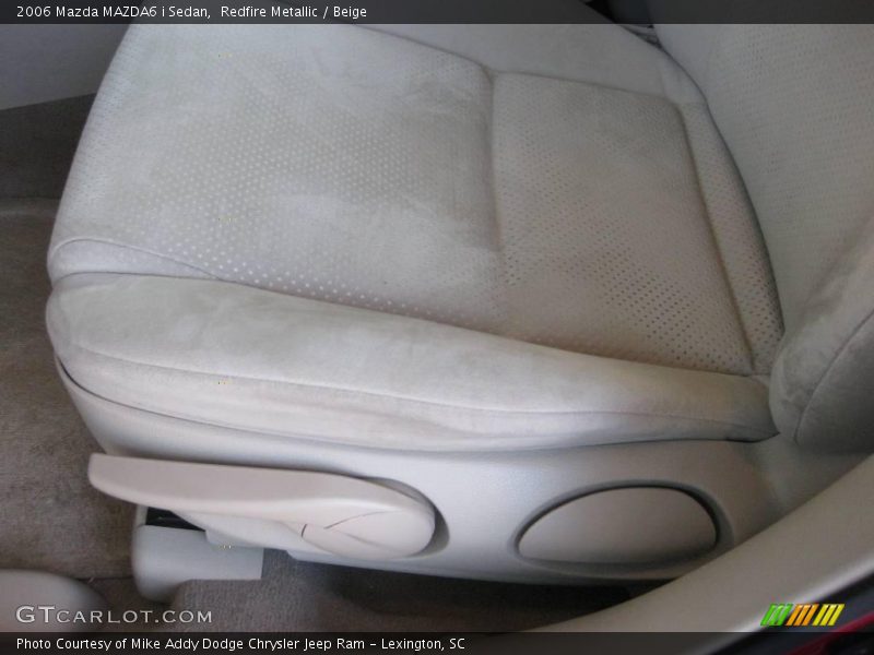 Redfire Metallic / Beige 2006 Mazda MAZDA6 i Sedan