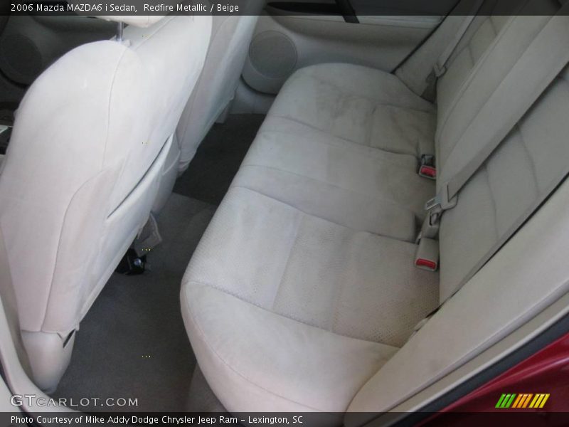Redfire Metallic / Beige 2006 Mazda MAZDA6 i Sedan