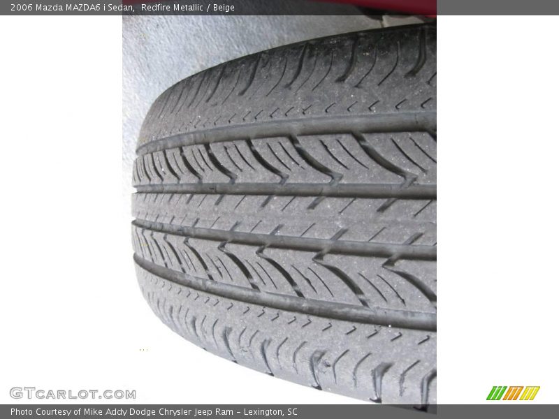 Redfire Metallic / Beige 2006 Mazda MAZDA6 i Sedan