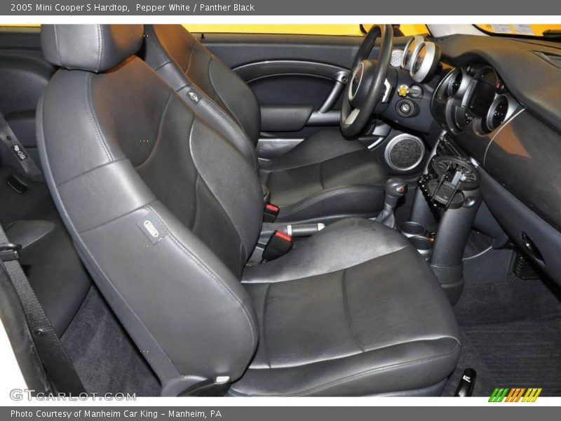 Pepper White / Panther Black 2005 Mini Cooper S Hardtop