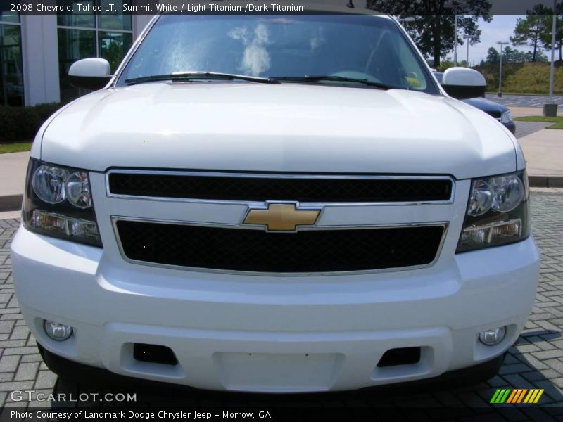 Summit White / Light Titanium/Dark Titanium 2008 Chevrolet Tahoe LT
