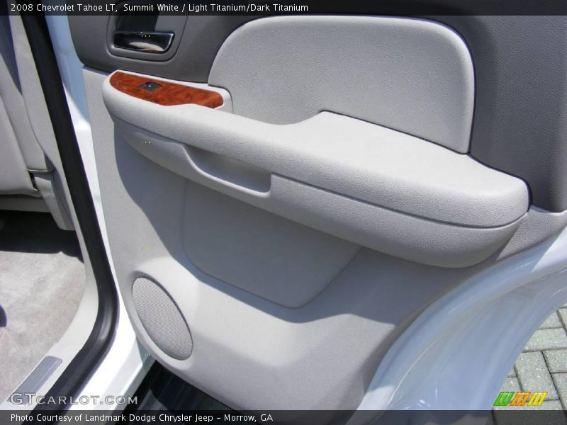 Summit White / Light Titanium/Dark Titanium 2008 Chevrolet Tahoe LT
