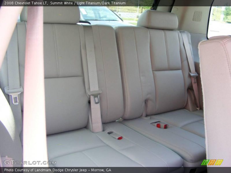 Summit White / Light Titanium/Dark Titanium 2008 Chevrolet Tahoe LT