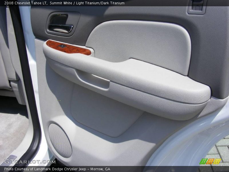 Summit White / Light Titanium/Dark Titanium 2008 Chevrolet Tahoe LT