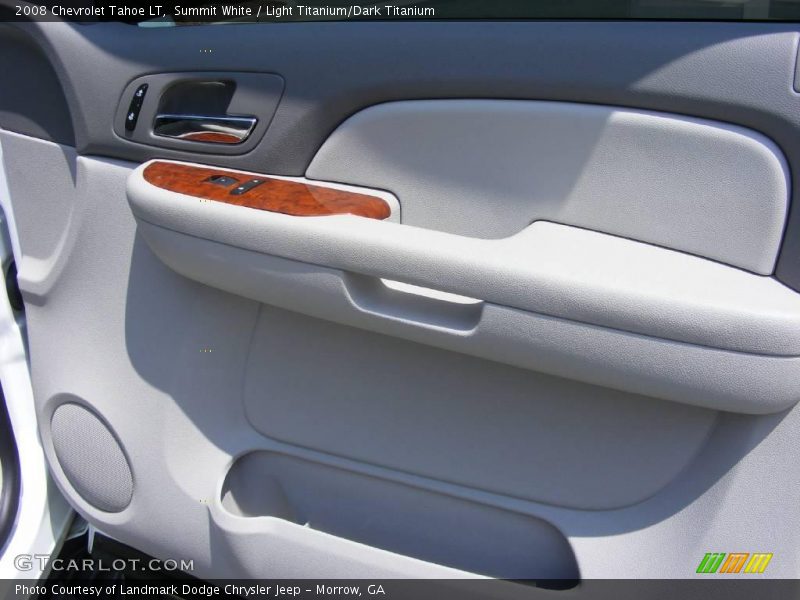Summit White / Light Titanium/Dark Titanium 2008 Chevrolet Tahoe LT