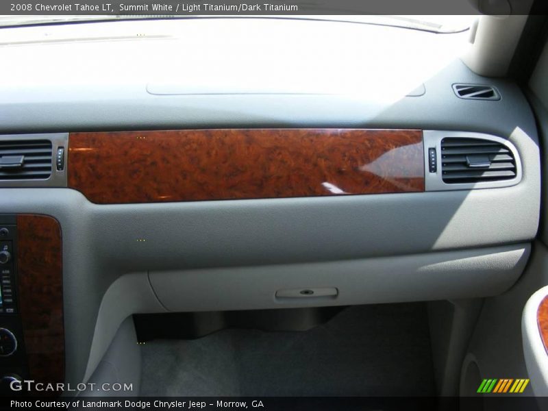 Summit White / Light Titanium/Dark Titanium 2008 Chevrolet Tahoe LT