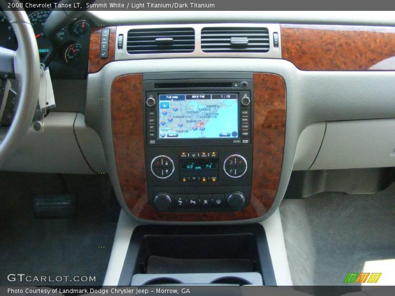 Summit White / Light Titanium/Dark Titanium 2008 Chevrolet Tahoe LT