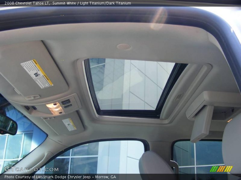Summit White / Light Titanium/Dark Titanium 2008 Chevrolet Tahoe LT