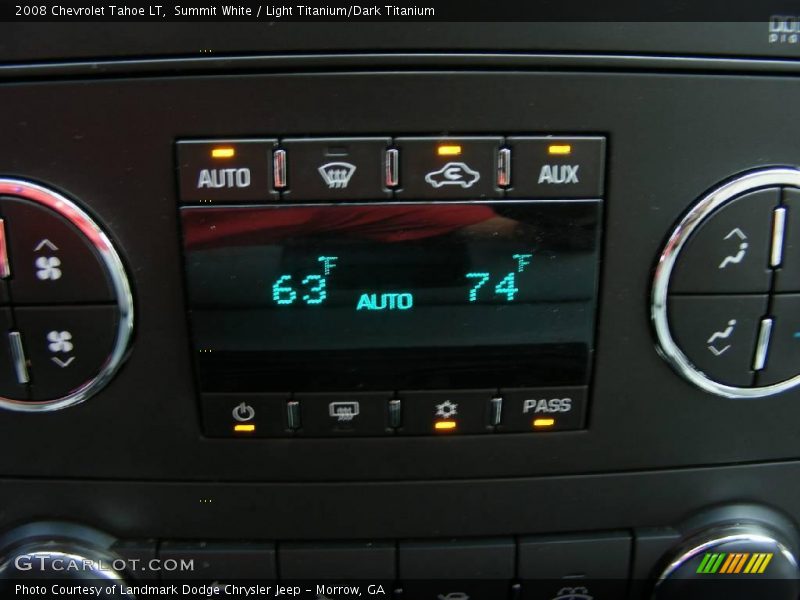Summit White / Light Titanium/Dark Titanium 2008 Chevrolet Tahoe LT
