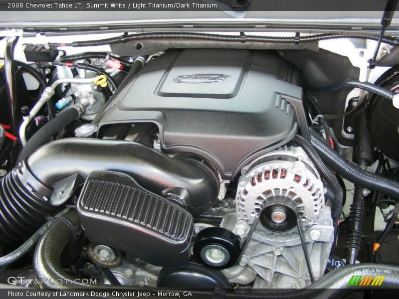 Summit White / Light Titanium/Dark Titanium 2008 Chevrolet Tahoe LT