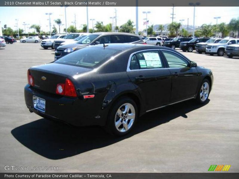 Black Granite Metallic / Ebony 2010 Chevrolet Malibu LT Sedan