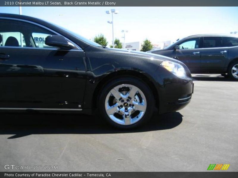 Black Granite Metallic / Ebony 2010 Chevrolet Malibu LT Sedan
