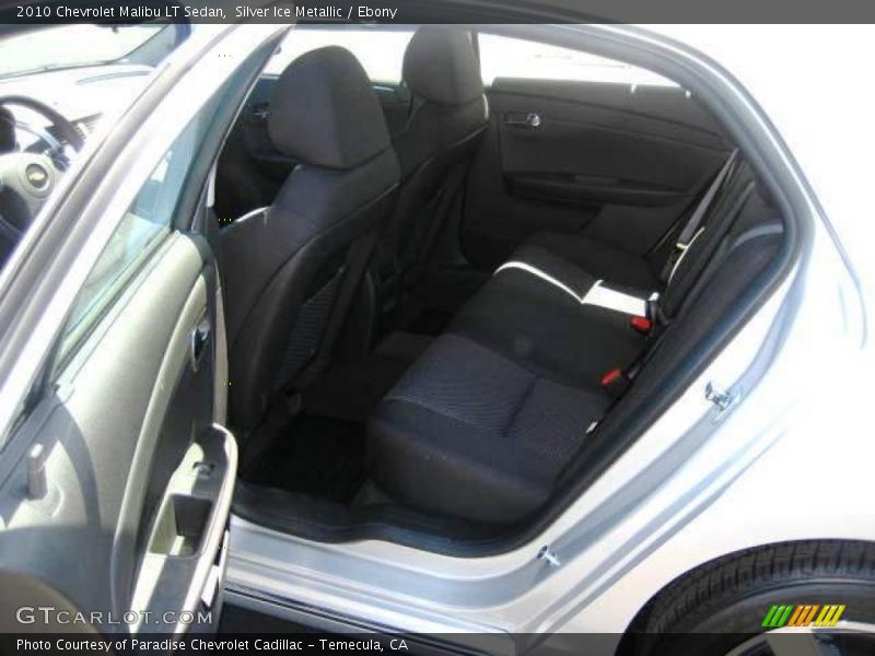 Silver Ice Metallic / Ebony 2010 Chevrolet Malibu LT Sedan