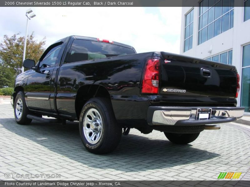 Black / Dark Charcoal 2006 Chevrolet Silverado 1500 LS Regular Cab