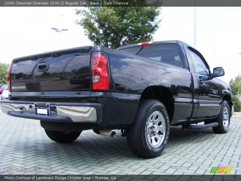 Black / Dark Charcoal 2006 Chevrolet Silverado 1500 LS Regular Cab