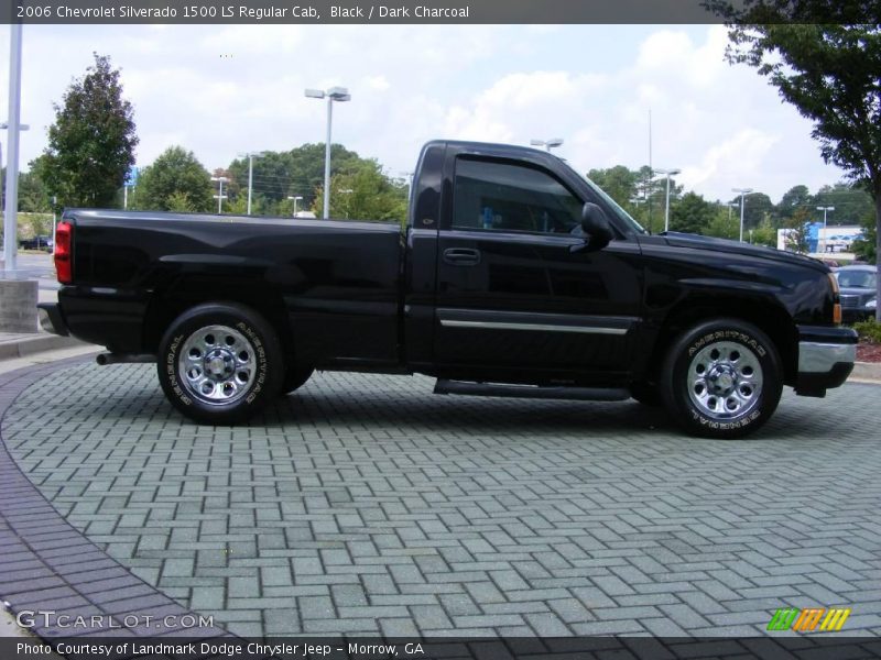 Black / Dark Charcoal 2006 Chevrolet Silverado 1500 LS Regular Cab