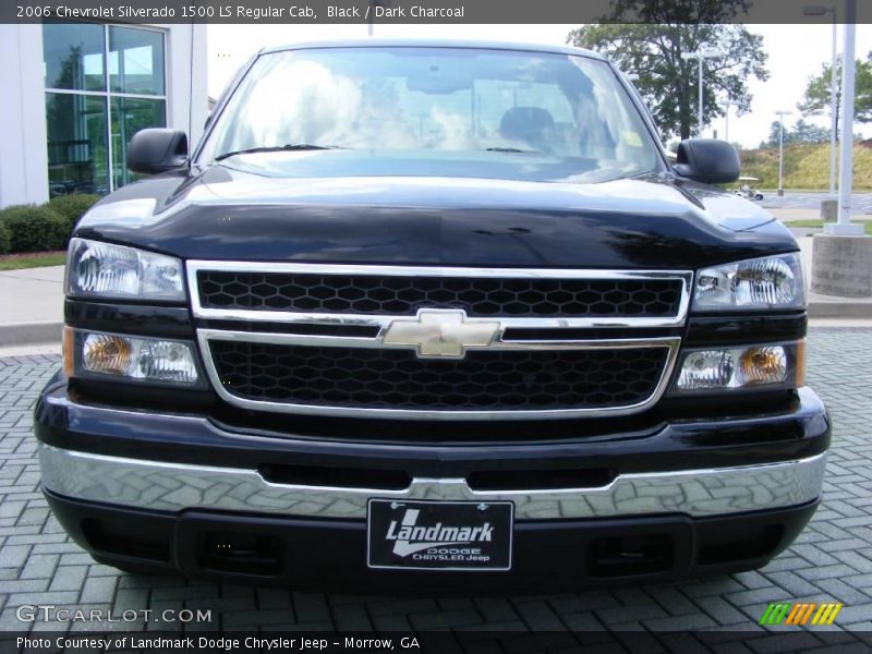 Black / Dark Charcoal 2006 Chevrolet Silverado 1500 LS Regular Cab