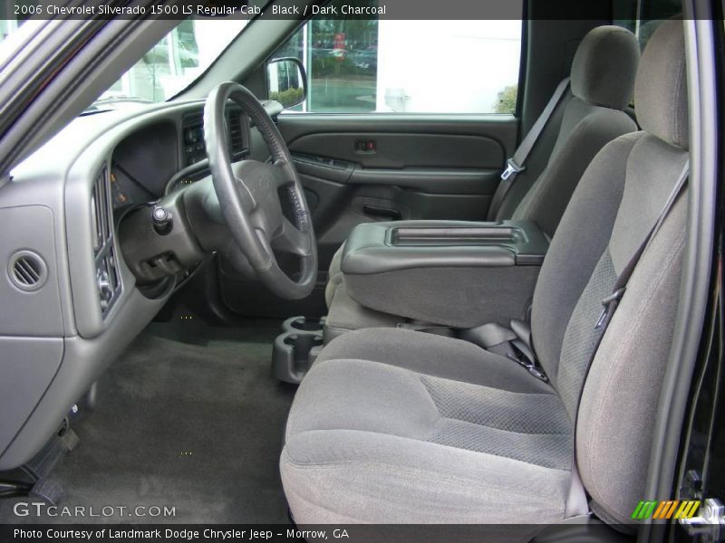 Black / Dark Charcoal 2006 Chevrolet Silverado 1500 LS Regular Cab