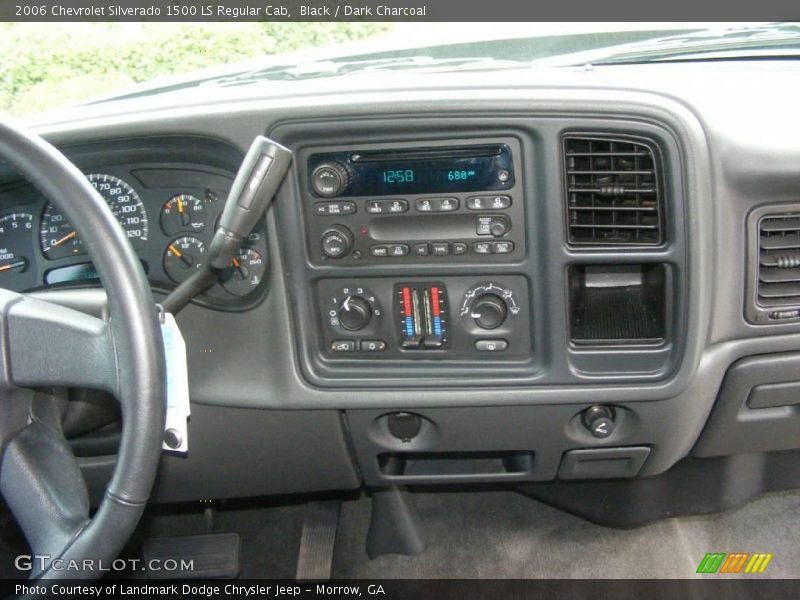 Black / Dark Charcoal 2006 Chevrolet Silverado 1500 LS Regular Cab