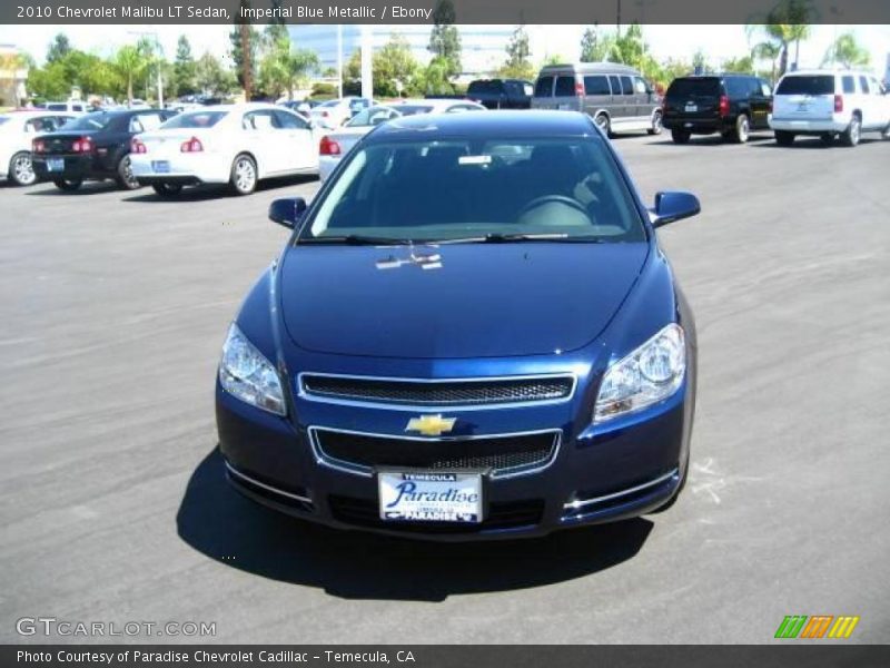 Imperial Blue Metallic / Ebony 2010 Chevrolet Malibu LT Sedan
