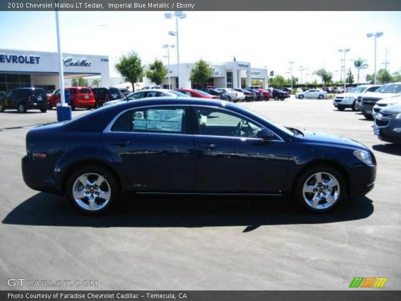 Imperial Blue Metallic / Ebony 2010 Chevrolet Malibu LT Sedan