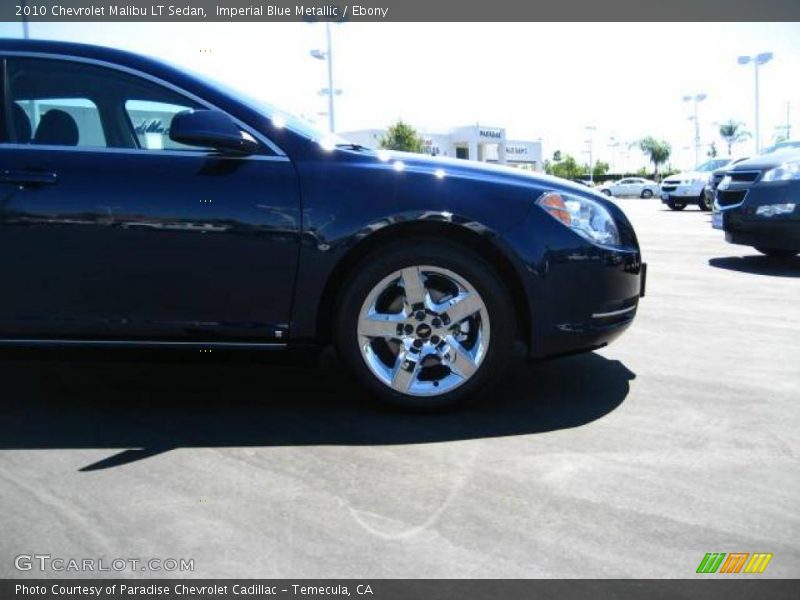 Imperial Blue Metallic / Ebony 2010 Chevrolet Malibu LT Sedan