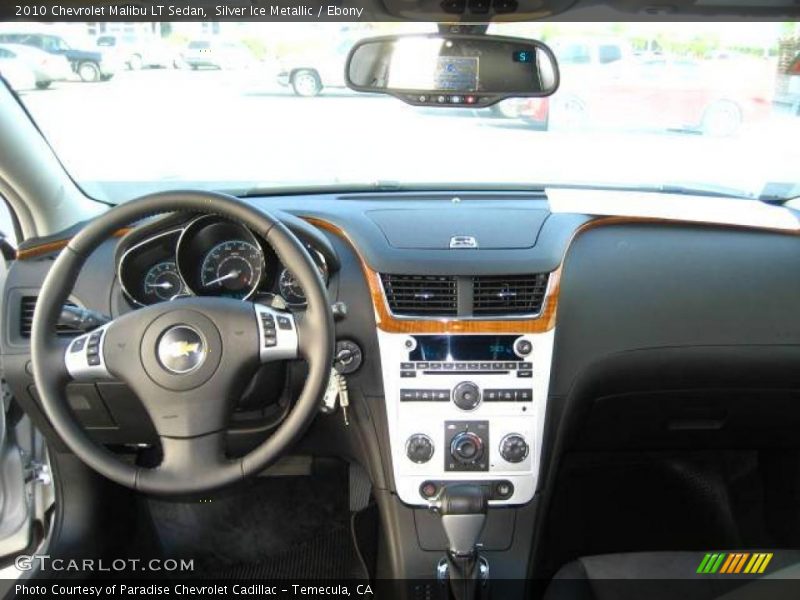Silver Ice Metallic / Ebony 2010 Chevrolet Malibu LT Sedan