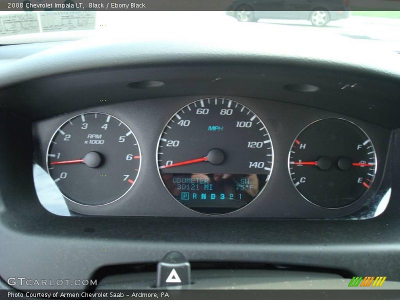 Black / Ebony Black 2008 Chevrolet Impala LT