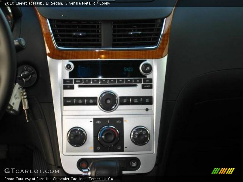 Silver Ice Metallic / Ebony 2010 Chevrolet Malibu LT Sedan