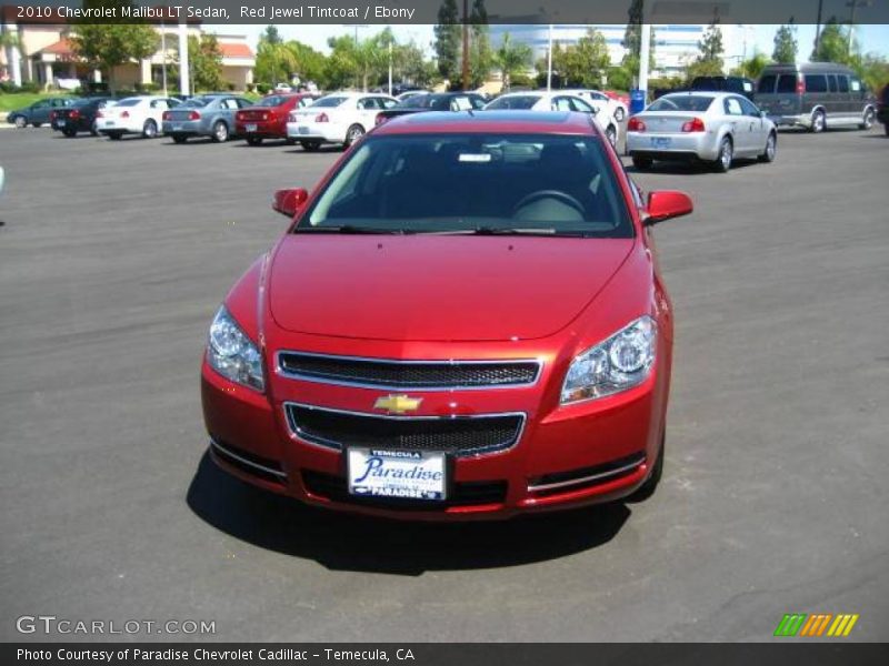 Red Jewel Tintcoat / Ebony 2010 Chevrolet Malibu LT Sedan