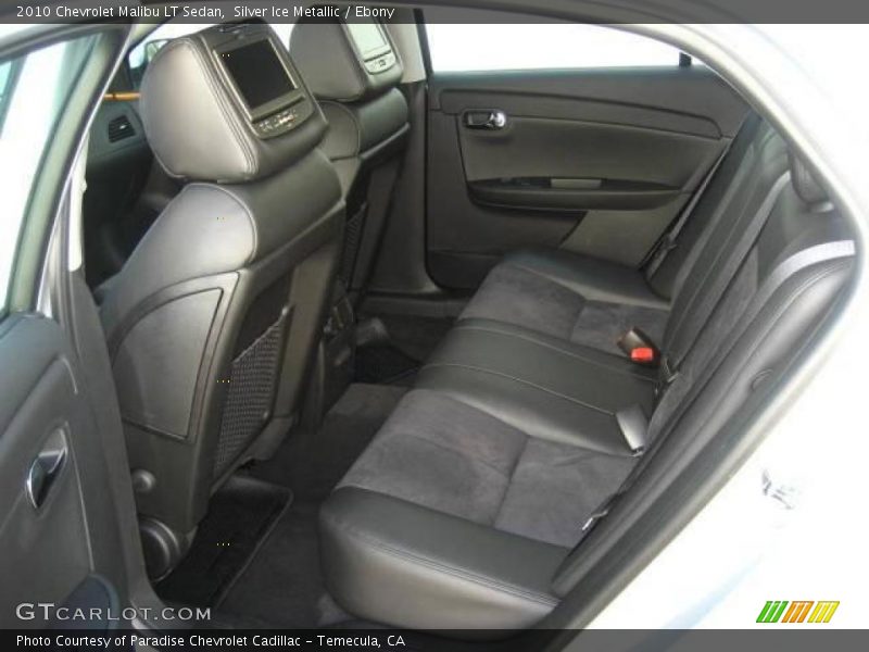 Silver Ice Metallic / Ebony 2010 Chevrolet Malibu LT Sedan