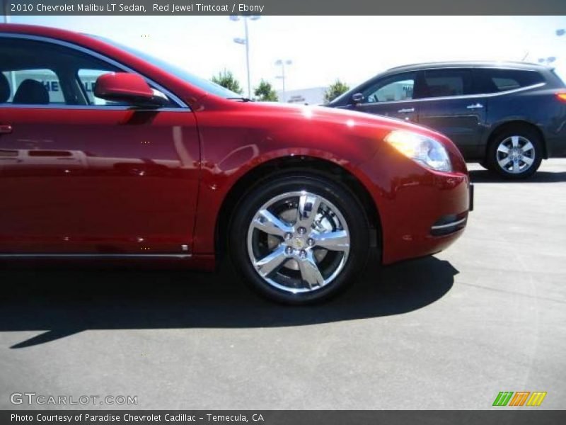 Red Jewel Tintcoat / Ebony 2010 Chevrolet Malibu LT Sedan