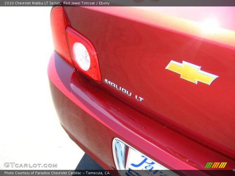Red Jewel Tintcoat / Ebony 2010 Chevrolet Malibu LT Sedan