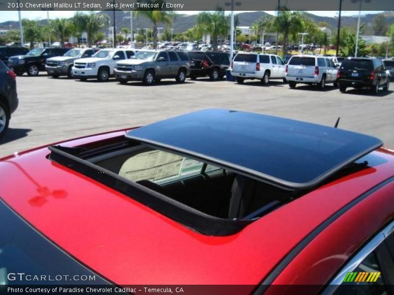 Red Jewel Tintcoat / Ebony 2010 Chevrolet Malibu LT Sedan