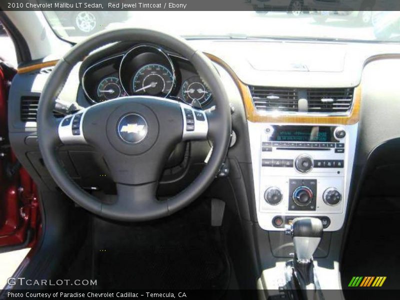 Red Jewel Tintcoat / Ebony 2010 Chevrolet Malibu LT Sedan