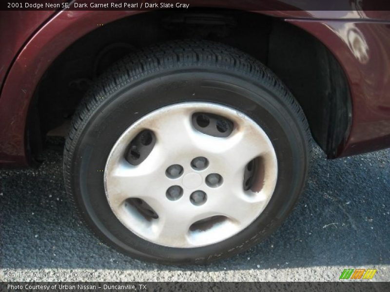 Dark Garnet Red Pearl / Dark Slate Gray 2001 Dodge Neon SE