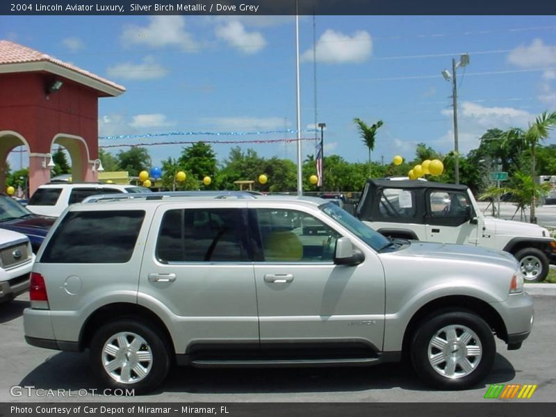 Silver Birch Metallic / Dove Grey 2004 Lincoln Aviator Luxury