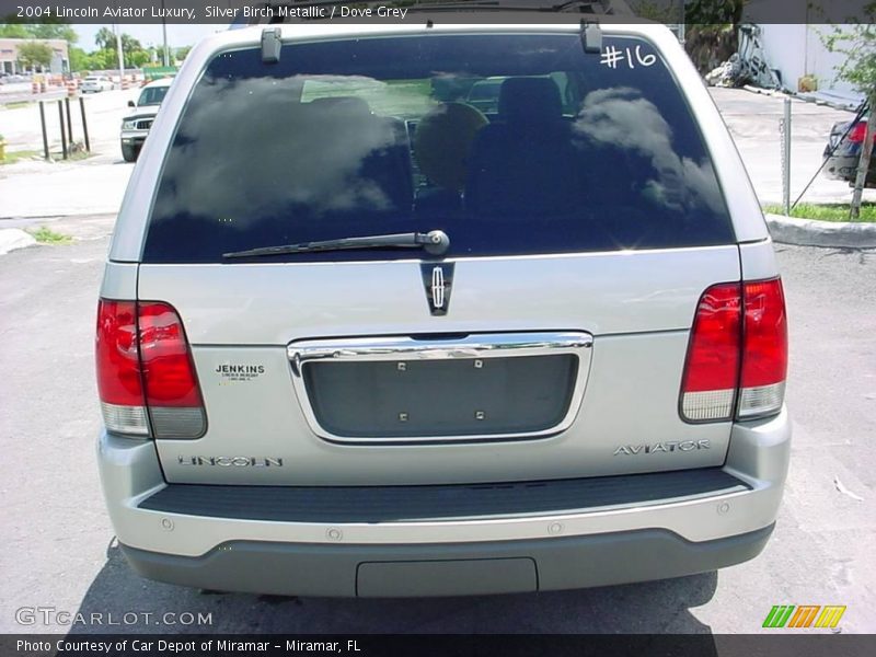 Silver Birch Metallic / Dove Grey 2004 Lincoln Aviator Luxury