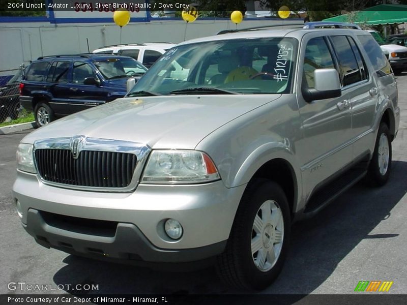 Silver Birch Metallic / Dove Grey 2004 Lincoln Aviator Luxury