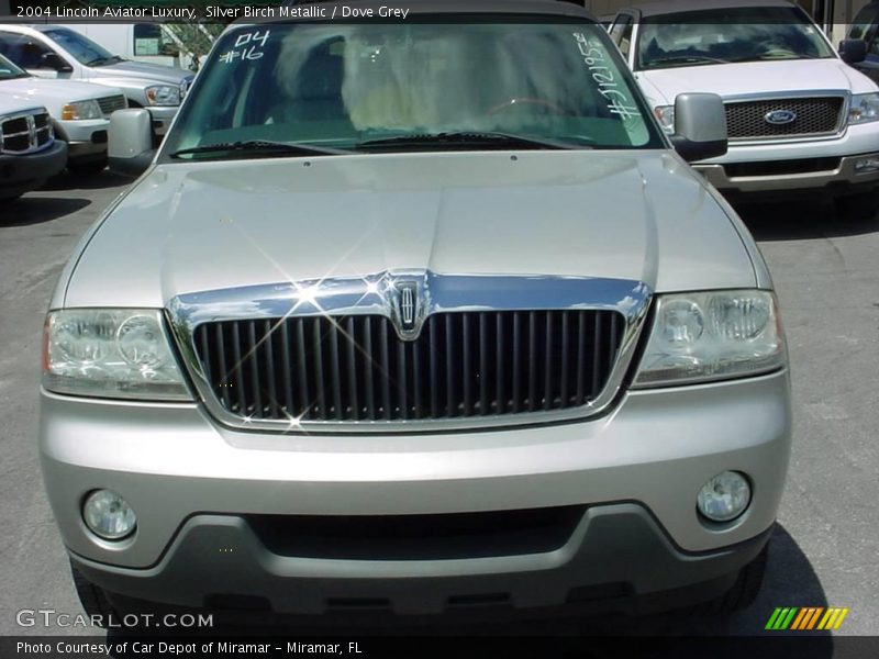 Silver Birch Metallic / Dove Grey 2004 Lincoln Aviator Luxury