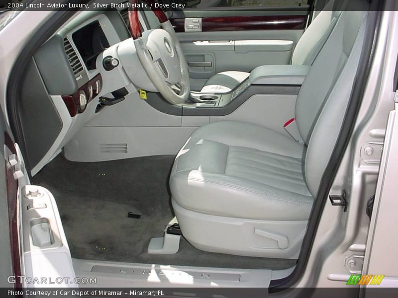 Silver Birch Metallic / Dove Grey 2004 Lincoln Aviator Luxury
