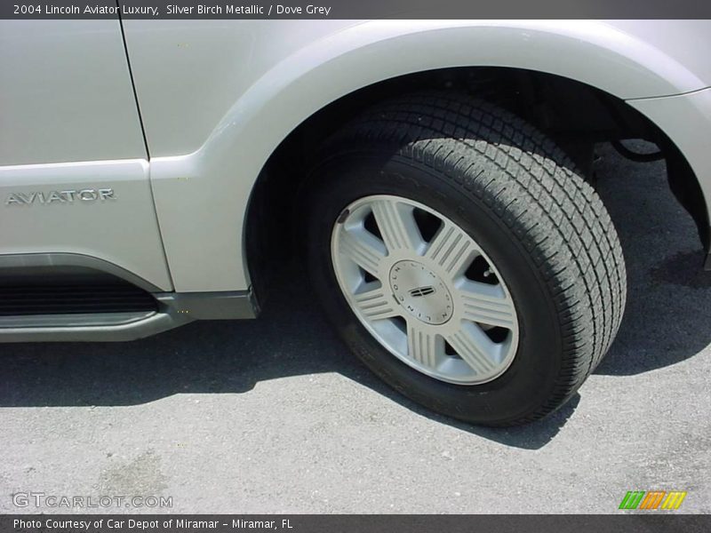 Silver Birch Metallic / Dove Grey 2004 Lincoln Aviator Luxury
