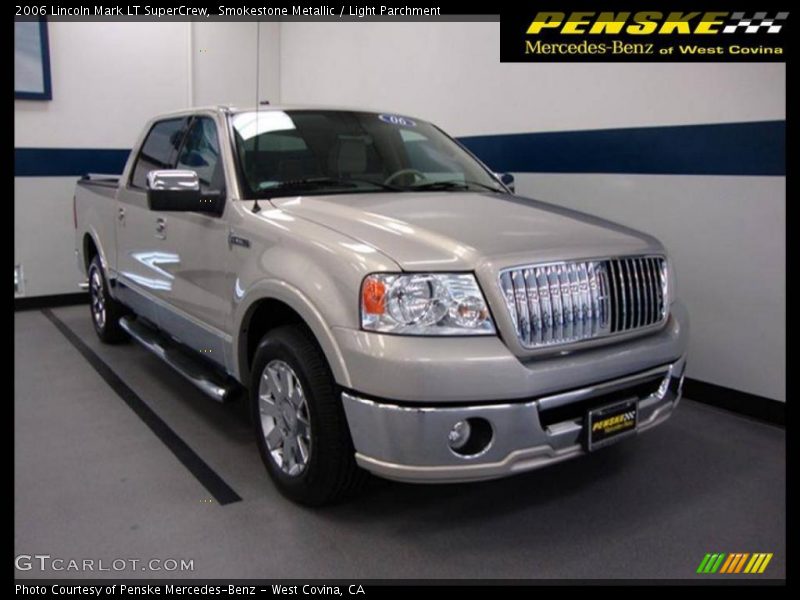 Smokestone Metallic / Light Parchment 2006 Lincoln Mark LT SuperCrew