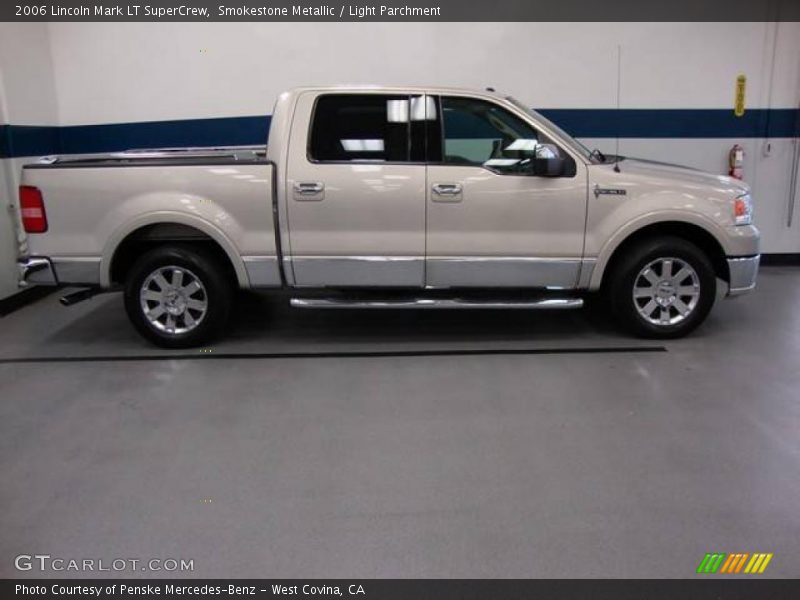 Smokestone Metallic / Light Parchment 2006 Lincoln Mark LT SuperCrew