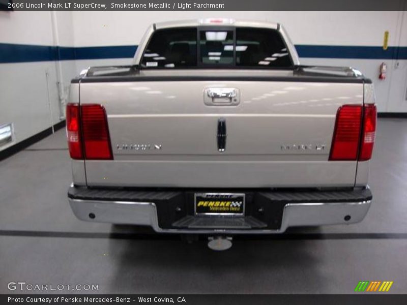 Smokestone Metallic / Light Parchment 2006 Lincoln Mark LT SuperCrew