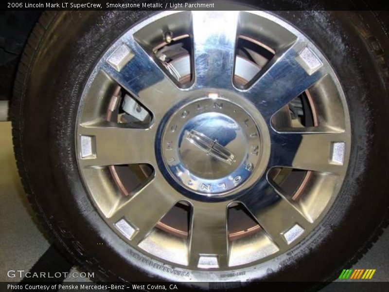 Smokestone Metallic / Light Parchment 2006 Lincoln Mark LT SuperCrew