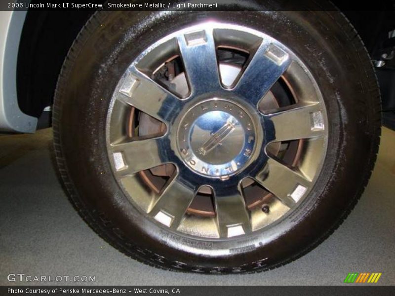 Smokestone Metallic / Light Parchment 2006 Lincoln Mark LT SuperCrew